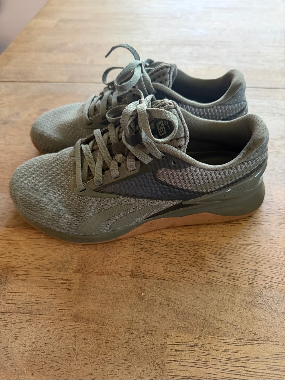 Reebok Olive Green Women's Nano X3 Athletic Trainers